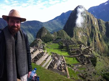 Machu Picchu Alfonso at the Inca City of Machu Picchu. April 22nd, 2015.
