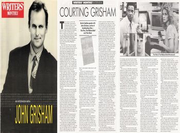 John Grisham cover interview
