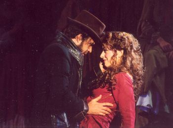 As Nancy alongside Broadway star, Eric Anderson, in a production of "Oliver"
