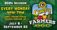 Corfu Farmer's Market - live music by Davey O.