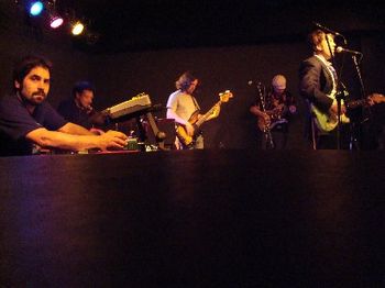 onstage with Bob America

