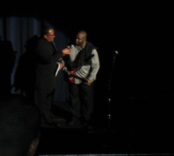 Onstage with Dr. Bobby Jones
