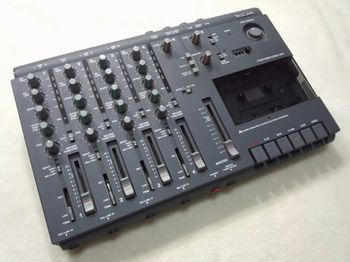 1985-My first ever 4-track recorder  - that used cassette tapes!
