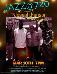 Jazz@720 presents The Joseph Henson Jazz Quartet