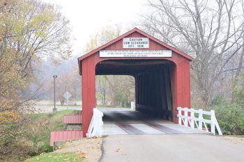 Covered Bridge Over Big Bureau Creek
