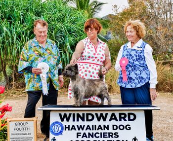 Ch Nakoa Bonnie Balvenie- group 4 and OHG1 Windward Hawaiian Dog Show 9/2023
