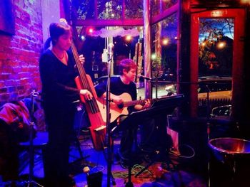 Tal and Laurie at Radio Bean, Burlington, VT
