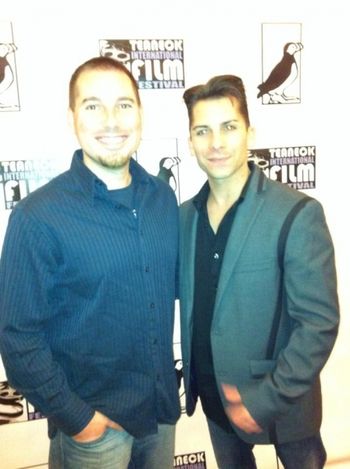 with editor Rob Miceli at the 2012 TIFF!
