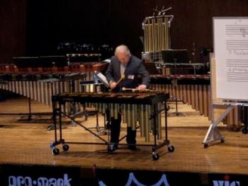 performing at the University of Kentucky Day of Percussion; Lexington, KY 2/17/07
