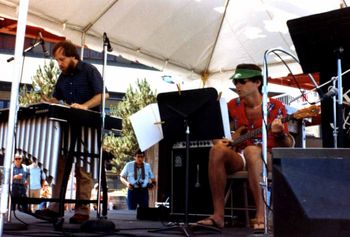 performing at the Kool Jazz Festival, Seattle; 7/30/83
