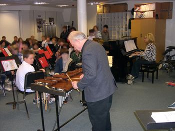 concert @ The American School, London with pianist Debbie Montgomery; 11/16/10
