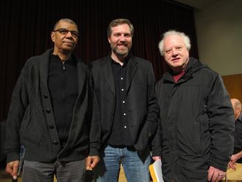 Jack_DeJohnetteSteve_KornTC___UW_Brechemin_2-21-13 Jack DeJohnette, Steve Korn, TC @ UW Brechemin Auditorium 2-21-13
