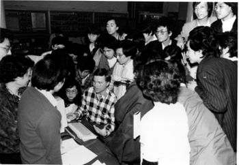 At Shanghai Conservatory (1988)
