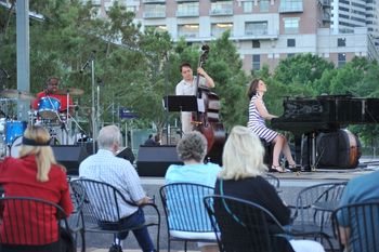 Pamela York Trio at Discovery Green 2012
