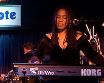 with Arusha at the Blue Note [Photo Credit: Trevor Miles Copyright 2009]
