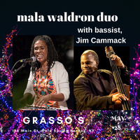 Mala Waldron Duo w bassist, James Cammack