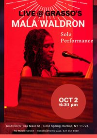 Mala Waldron - solo performance (piano/vocal)