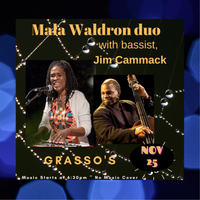 Mala Waldron Duo w bassist, James Cammack