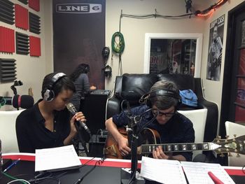 Raghouse Records Jazz Hour Performance 10.22.15 Jamila with Peter Curtis on guitar.

