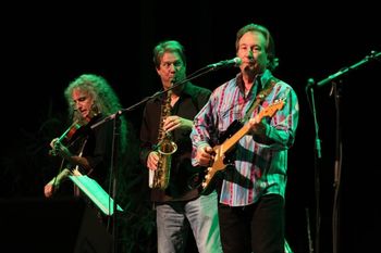 At the Solvang Festival Theater with Gary Oleyar and Jim Messina
