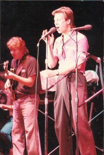 With the late Larry Nass A throwback to the 80's. The R&B Bombers at the Arlington Theater opening for the Pointer Sisters.

