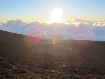 Rainbow Angel, Mt. Haleakala Sunrise, Maui, June 2013
