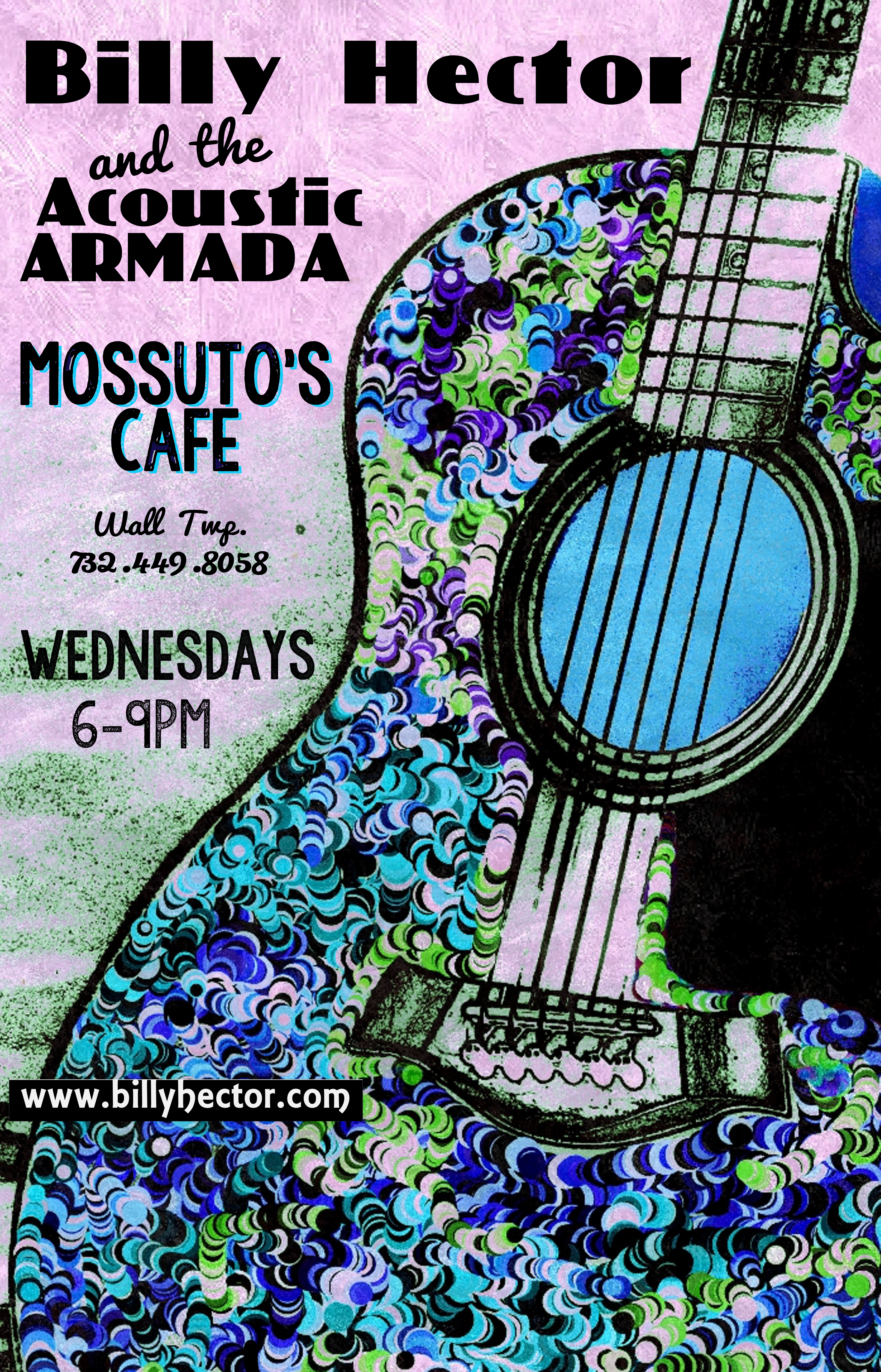 Billy Hector the Acoustic Armada MOSSUTTO S CAFE Nov 23