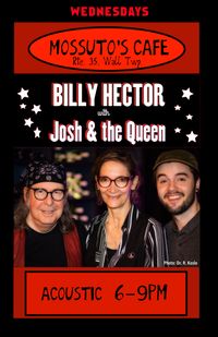 Billy Hector  acoustic with Josh & the Queen                                  