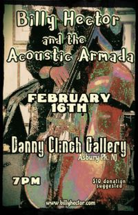 BILLY HECTOR & the ACOUSTIC ARMADA!!