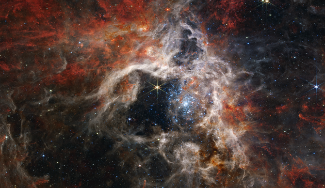Stunning, star-forming nebula captured by NASA's James Webb Telescope