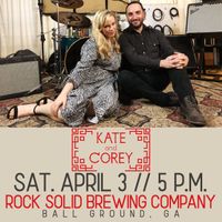 Kate and Corey at RockSolid Brewing Co.