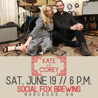 Kate and Corey at Social Fox Brewing