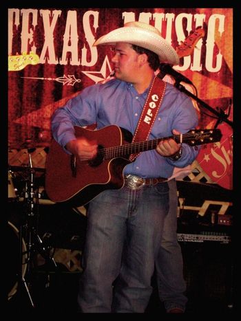 Cole playing at Mardi Gras Seafood & Bar
