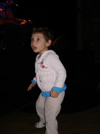 Hadley Dancing at Jamin' Java
