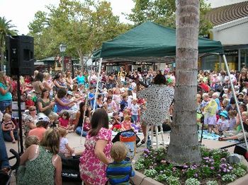 Steve Solo at the Pottery Barn Kids Sing-Along
