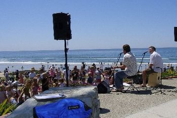 The view from the Powerhouse stage
