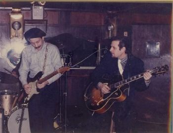 My friend and mentor Ronnie Earl back in 1988 in Waltham
