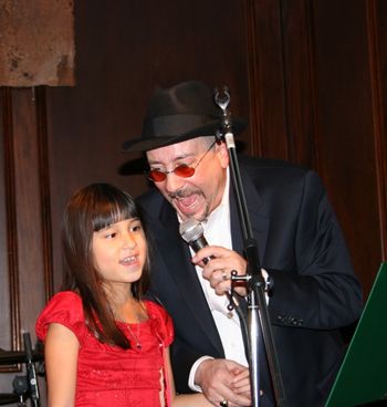 Singing Mustang Sally with my daughter Alyssa
