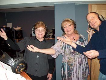 Martha Robinson, Leslie Ashford & David Ciepluch singing on One More Time
