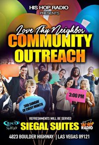 Love thy Neighbor Community Outreach. 