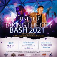 Taking The City Movement & Music With A Voice Presents: Taking The City Bash 2021 with 1K Phew & GAWVI.