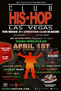 THE RETURN OF CLUB HIS HOP FUNDRAISER