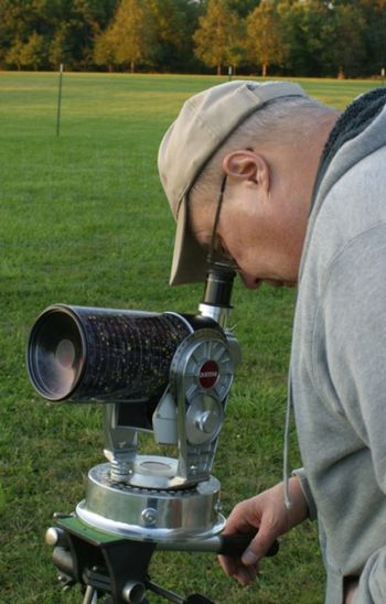 One of Carl's telescopes Carl donated one telescope to our club
