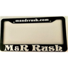 M&R Rush License Plate