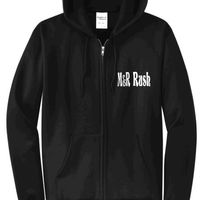 M&R Rush Zipper Hoodie - Black