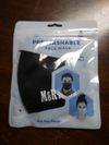 M&R Rush Black Washable Cloth Mask