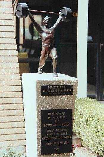 Perseverance 1 Bronze Sculpture Commission - Jewish Home For The Aged - Los Angeles, CA
