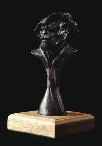 The Scholar Bronze Sculpture
