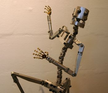 Edgar Close Up Sculpture for "Start to Finish" exhibition Stop Motion Animation Armature
