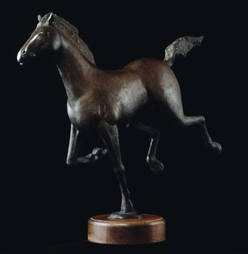 Horse In Motion 1 Bronze Sculpture
